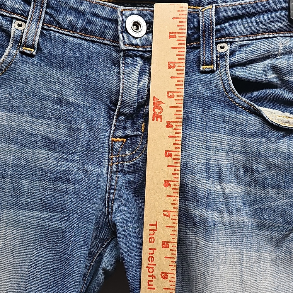 Big Star Low Rise Fit Dark Blue Jean Shorts - Picture 11 of 14